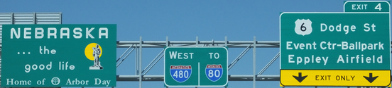 WB into Nebraska