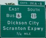 I-81 Exit 191, PA