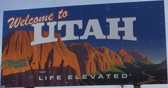 EB into Utah