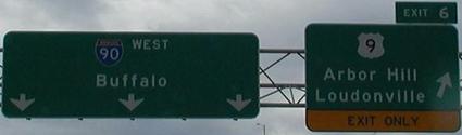 I-90 Exit 6, Albany, NY