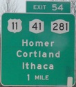 I-81 Exit 54, NY