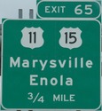I-81 Exit 65, PA