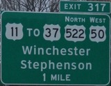 I-81 Exit 317, VA