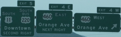 I-581/US 220 Exit 4, VA