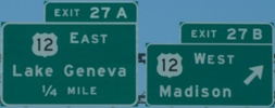 I-43 Exit 27, WI