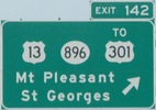 DE 1 Exit 142