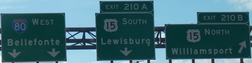 I-80 Exit 210, PA