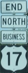 North end of US 17 Business near Wilmington, NC