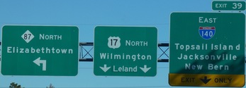 West end I-140, NC