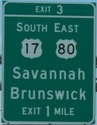 I-516 Exit 3, GA