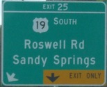 I-285 Exit 25, GA
