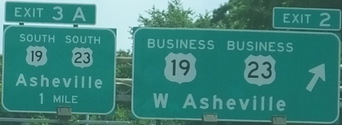 I-240 Exit 2 Asheville, NC