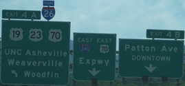 I-240 Exit 4A, Asheville, NC
