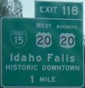 I-15 Exit 118, ID