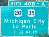 I-94 Exit 40 Indiana