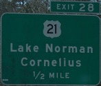 I-77 Exit 28, NC