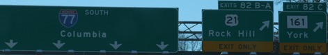 I-77 Exit 82, SC