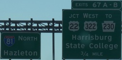 I-81 Exit 67, PA