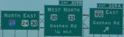 I-69 Exit 309, IN