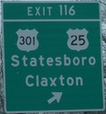 I-16 Exit 116, GA