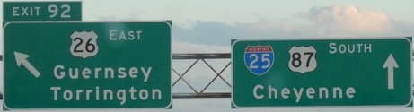 I-25 Exit 92, WY