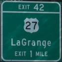 I-185 Exit 42, LaGrange, GA