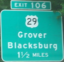 I-85 Exit 106, SC (taken in NC)