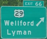 I-85 Exit 66, SC