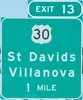 I-476 near Villanova, PA