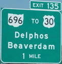 I-75 Exit 135 OH