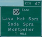 I-15 Exit 47, ID