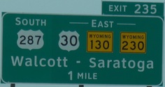 I-80 Exit 235, WY