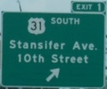 I-65 Exit 1 Indiana