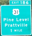 I-65 Exit 186 Alabama