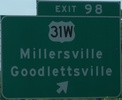 I-65 Exit 98 Tennessee