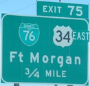 I-76 Exit 75, CO