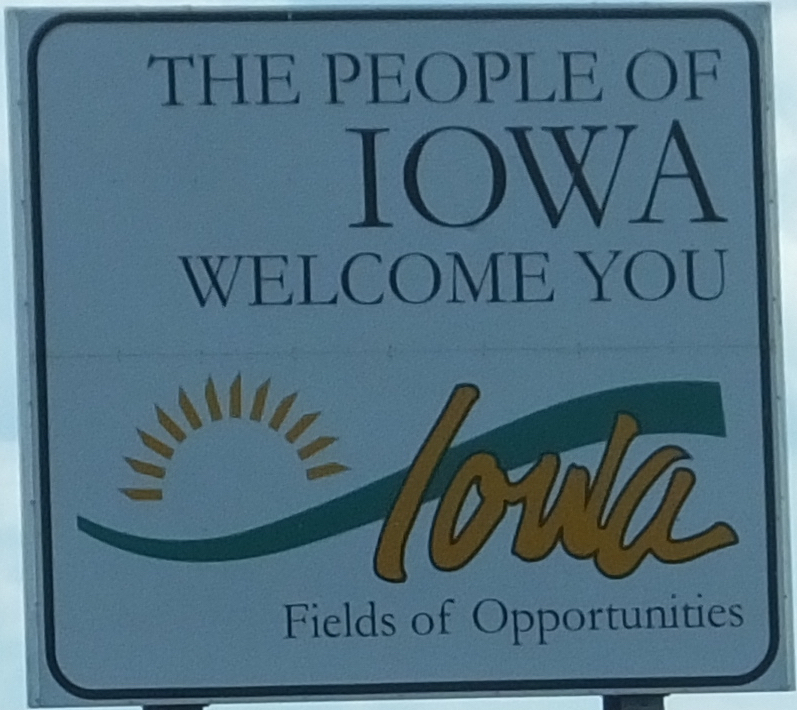 EB into Iowa