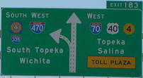 I-70 Exit 183 KS