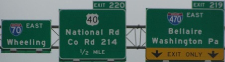 I-70 Exit 220, OH