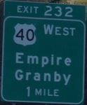 I-70 Exit 232, CO