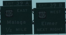 NJ 55 Exit 39