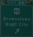 I-70 Exit 68, IL