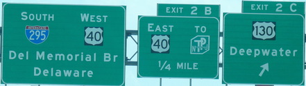 I-295 Exit 2C, NJ
