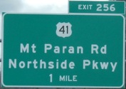 I-75 Exit 256