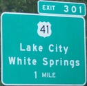 I-10 Exit 301, FL