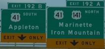 I-43 Exit 192, Green Bay, WI