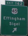 I-57/I-70 Exit 162, Effingham, IL