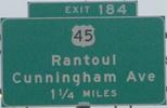 I-74 Exit 184 IL