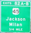 I-40 Exit 82, TN