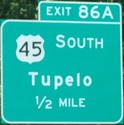 US 78 Exit 86, MS